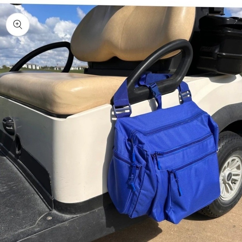 Best‎ of Golf America Cart Caddy - Royal Majesty Blue with deer logo